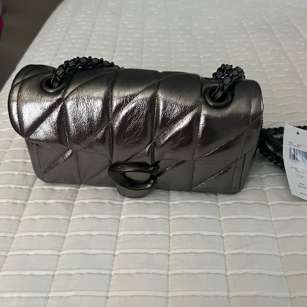 Coach Tabby 20 metallic quilted